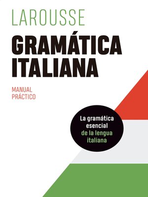 cover image of Gramática italiana